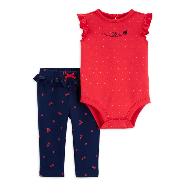 Carter's NWT 3M 6M 12 18 24 Infant Girl Fleece Hooded Cardigan Bodysuit Pant set 